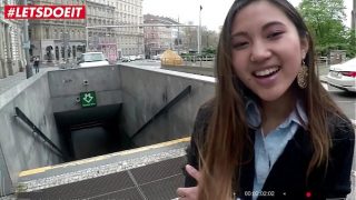 Asian Teen Tourist Has POV Sex Abroad With Local Guy